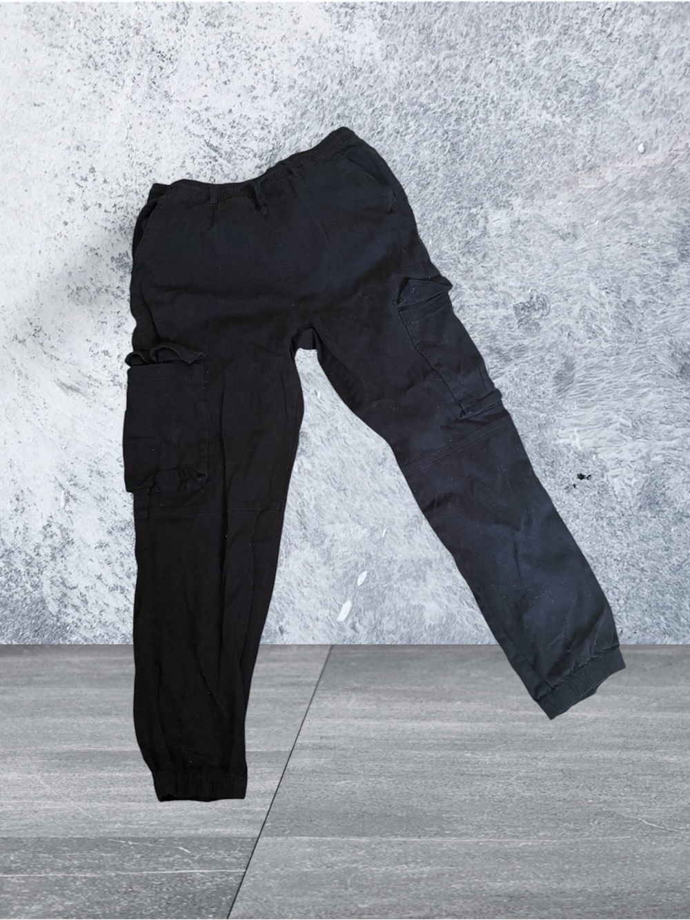 refuge Black Women's Cargo Joggers with Utility Pockets